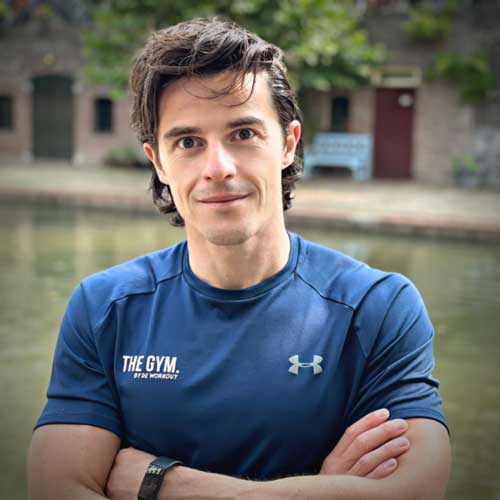 Trainer Loran geeft personal training